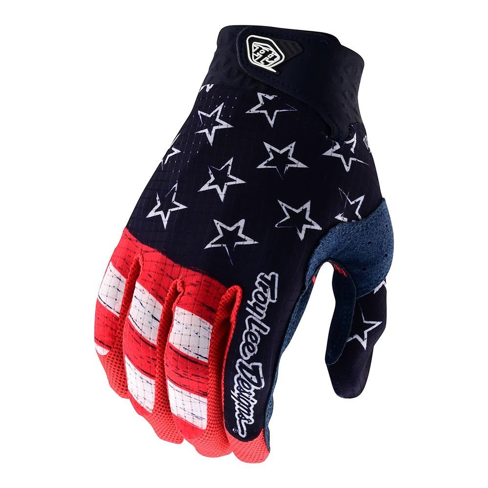 Troy Lee Designs Youth Air Gloves Citizen Navy Red